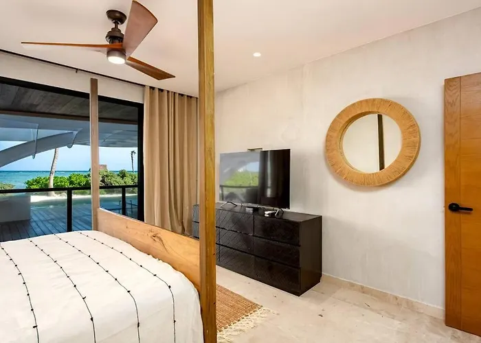 Apartment Luxury Beachfront Getaway Tankah Bay Tulum
