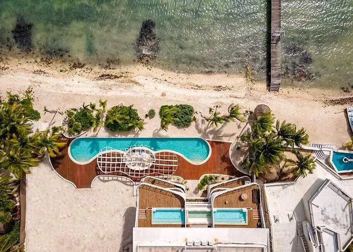 Luxury Beachfront Getaway Tankah Bay Apartment Tulum