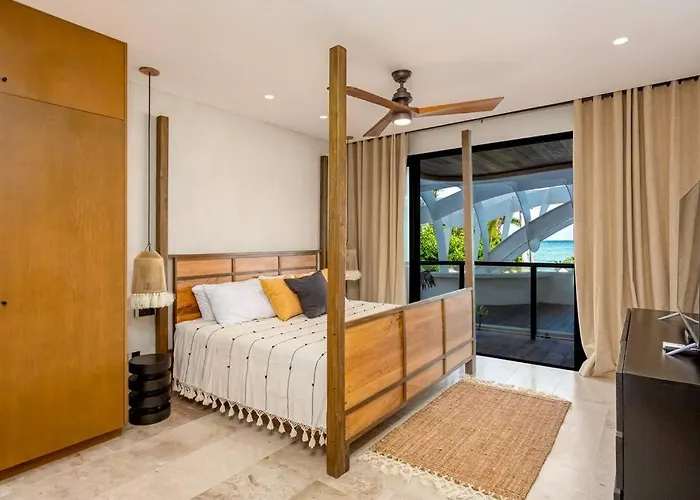 Luxury Beachfront Getaway Tankah Bay Apartment Tulum