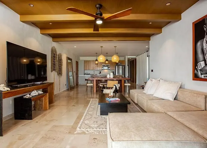 Luxury Beachfront Getaway Tankah Bay Apartment