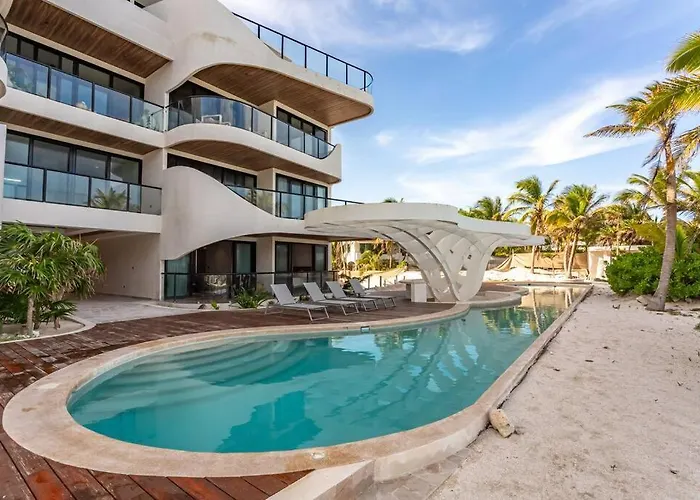Apartment Luxury Beachfront Getaway Tankah Bay
