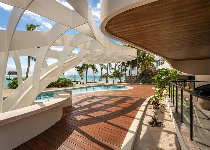 Luxury Beachfront Getaway Tankah Bay Apartment *
