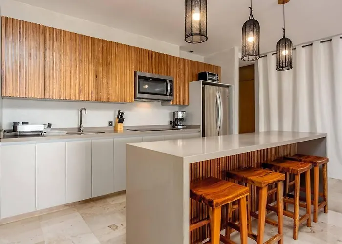 Luxury Beachfront Getaway Tankah Bay Apartment *