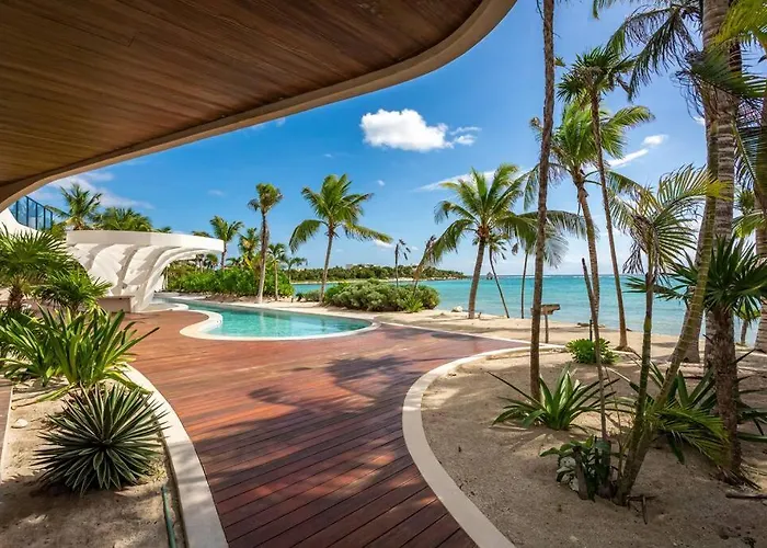 Luxury Beachfront Getaway Tankah Bay Apartment Tulum